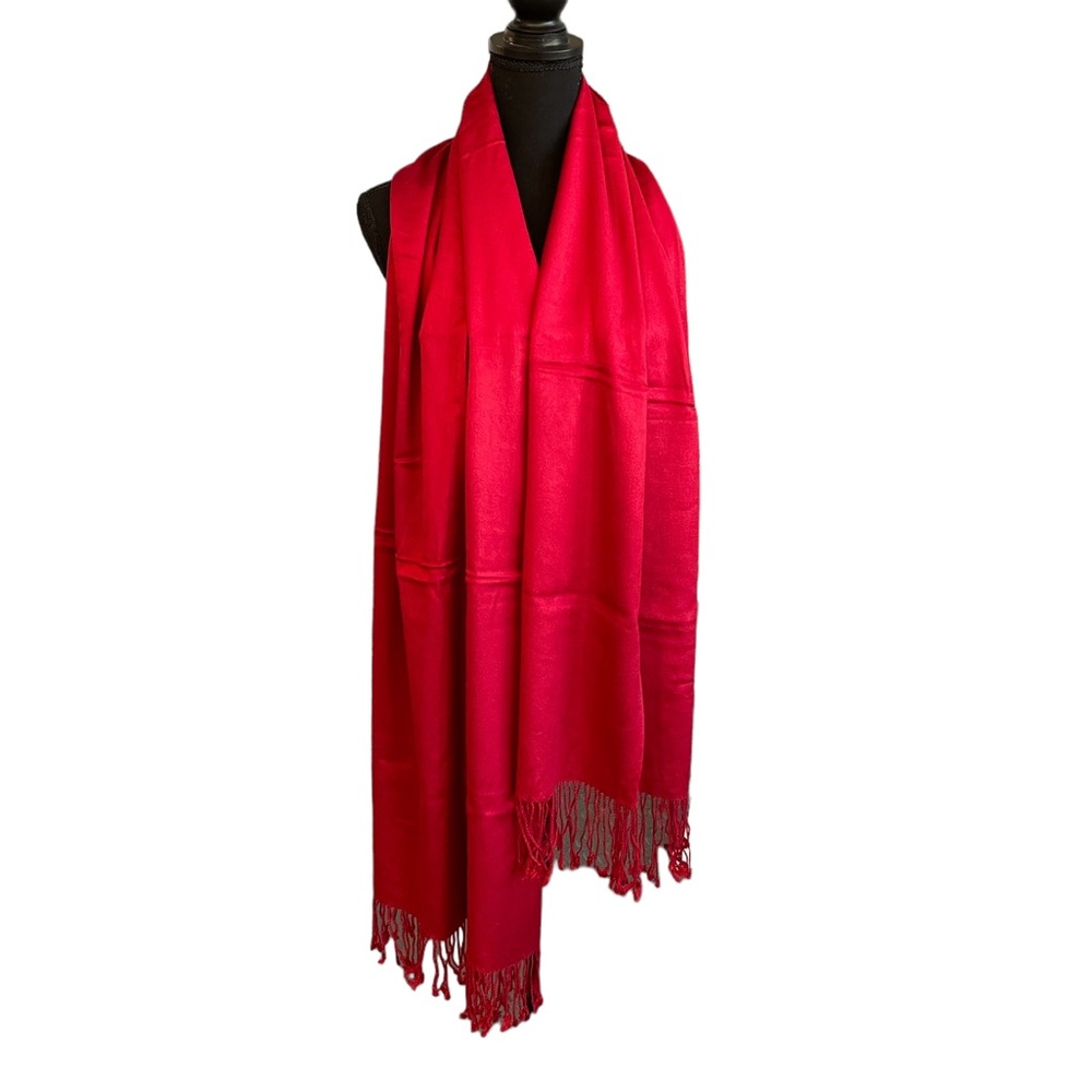 Red Jones New York Scarf